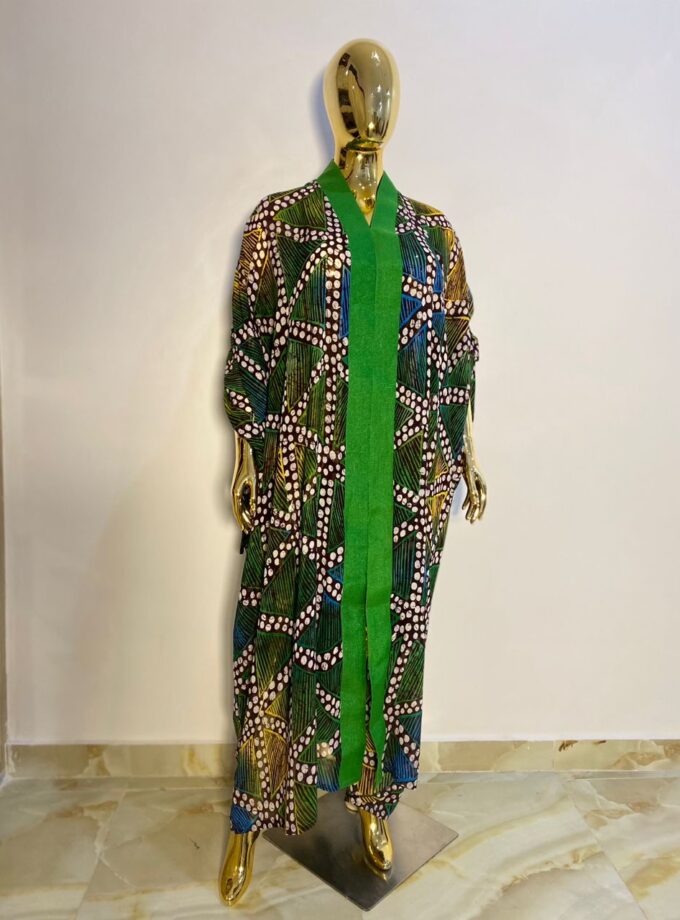 Organza Two-piece Criss Cross Set (Shakara Set)