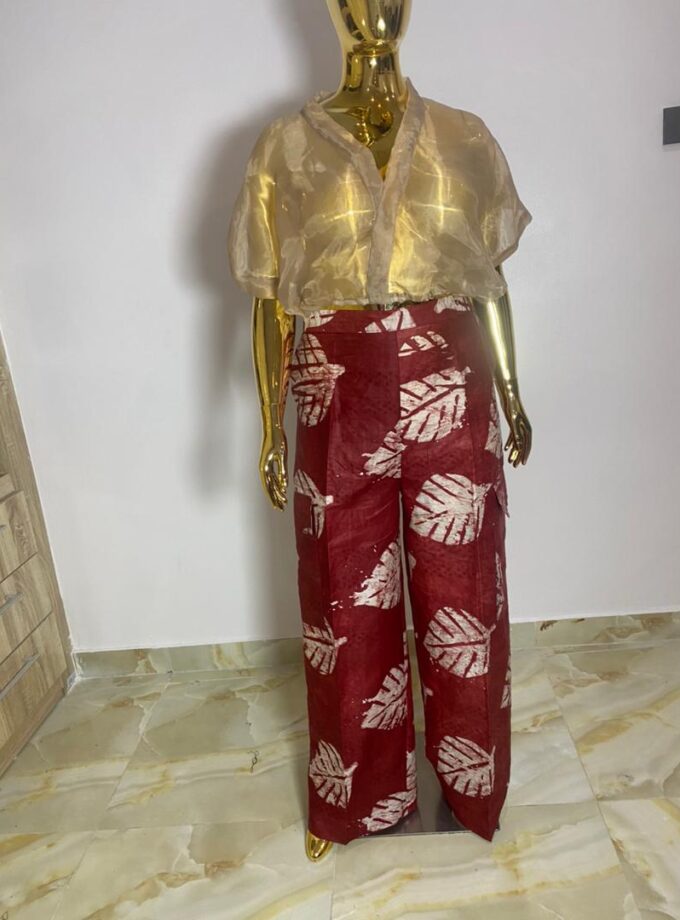 Aso-Oke Cargo Shorts