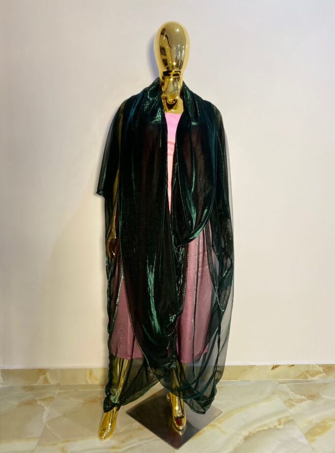 Damask Boubou - Plain (Ewa Dress)