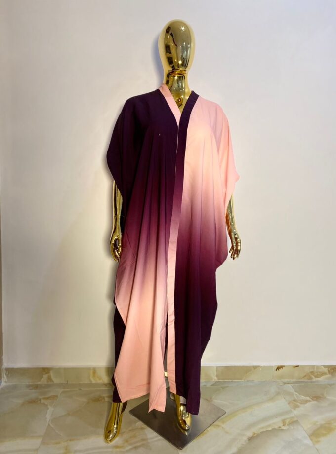 Damask Kaftan (Black)